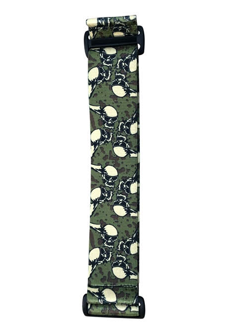 Flying Skulls Universal Mask Strap GreenBrown Mask Straps & Masks